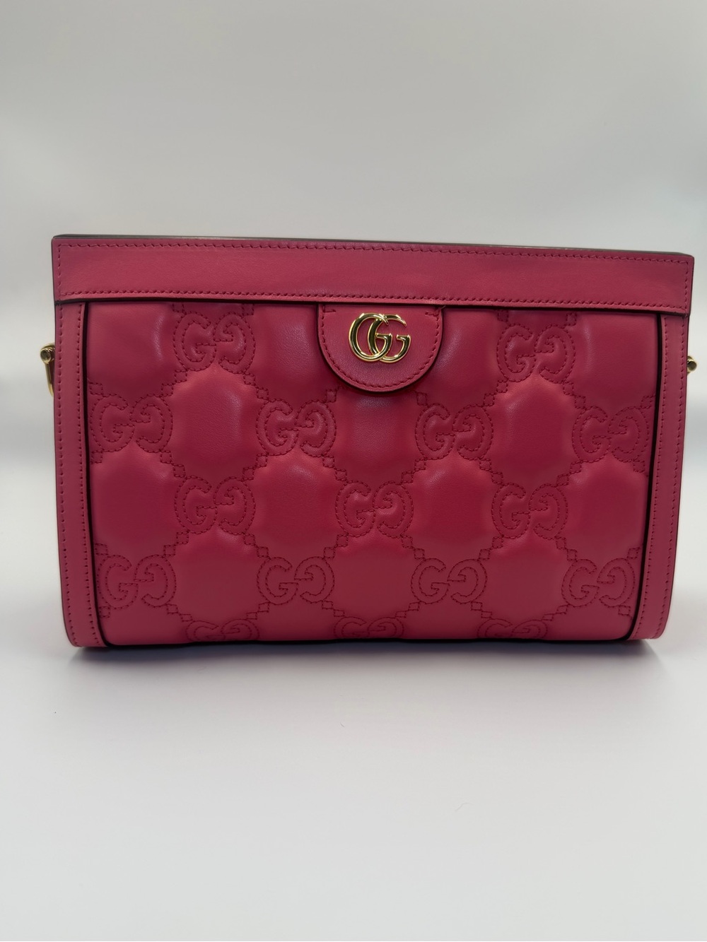 Gucci Small Matelasse Pink Crossbody